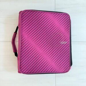 Five Star Zipper Binder Organizer - Hot Pink